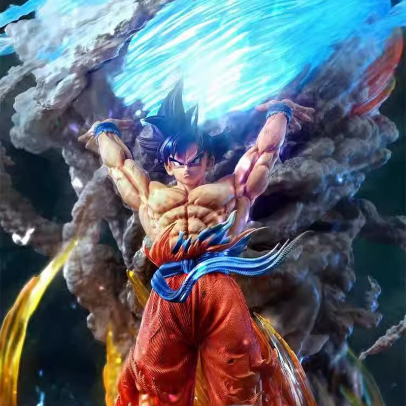 52cm Dragon Ball Super Saiyan Spirit Bomb Sou Goku PVC Statue