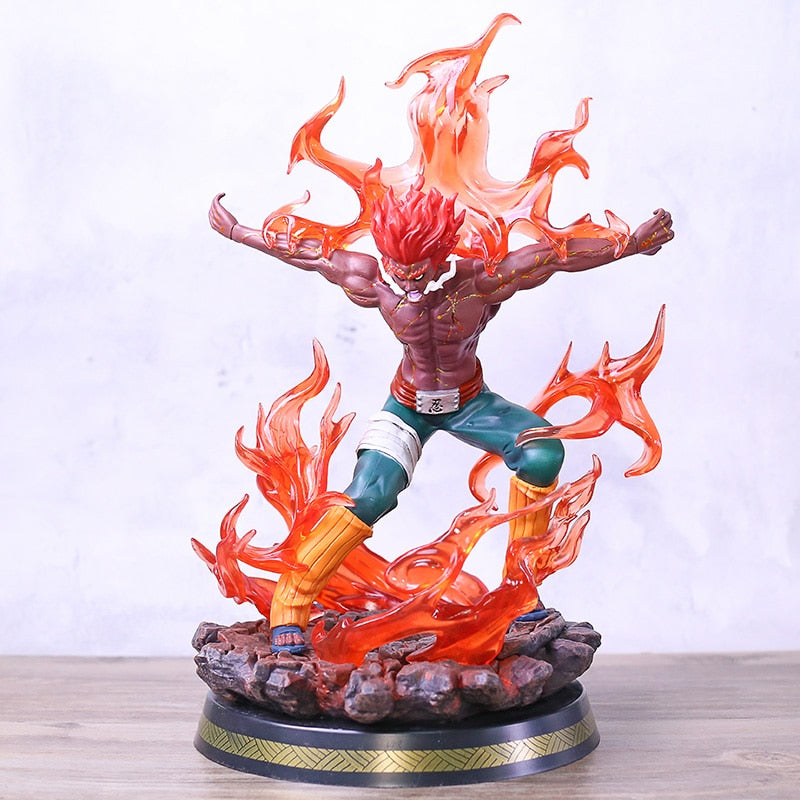 Might Guy Eight Gates Form Statue PVC LED Light