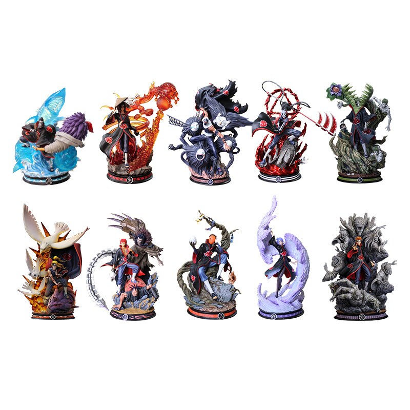 Naruto Shippuden Akatsuki Statues Sold Separately