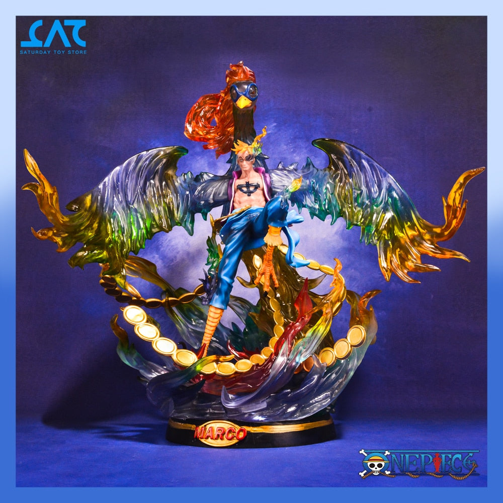 45cm One Piece Marco the Phoenix PVC Statue