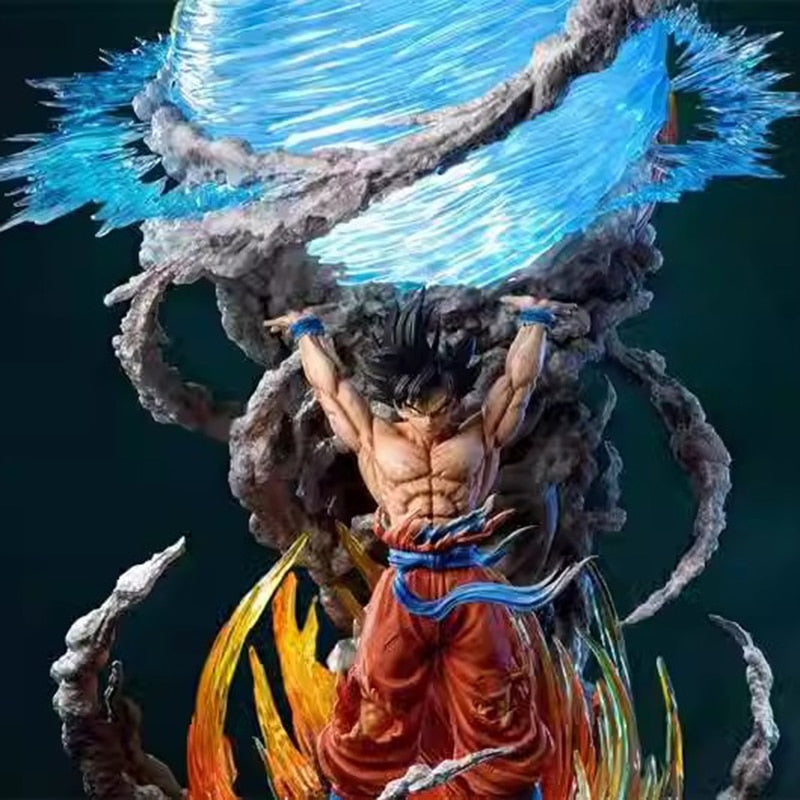 52cm Dragon Ball Super Saiyan Spirit Bomb Sou Goku PVC Statue
