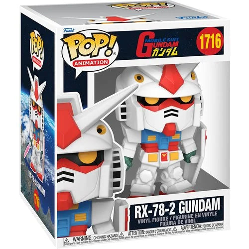 Pre Order Mobile Suit Gundam RX-78-2 Gundam Super 6 1/4-Inch Funko Pop! Vinyl Figure #1716