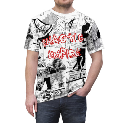 Naruto Manga Chaotic Empire Unisex Cut & Sew Tee (AOP)