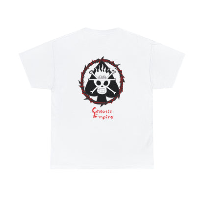 One Piece: Spade Pirates Jolly Roger Unisex Heavy Cotton Tee