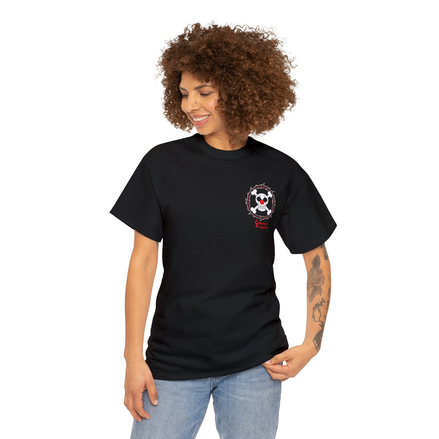 One Piece: Buggy the Clown Jolly Roger Unisex Heavy Cotton Tee