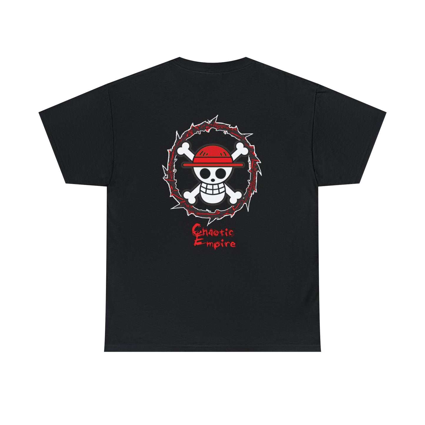 One Piece: Straw Hat Pirates Jolly Roger Unisex Heavy Cotton Tee