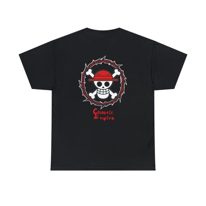 One Piece: Straw Hat Pirates Jolly Roger Unisex Heavy Cotton Tee