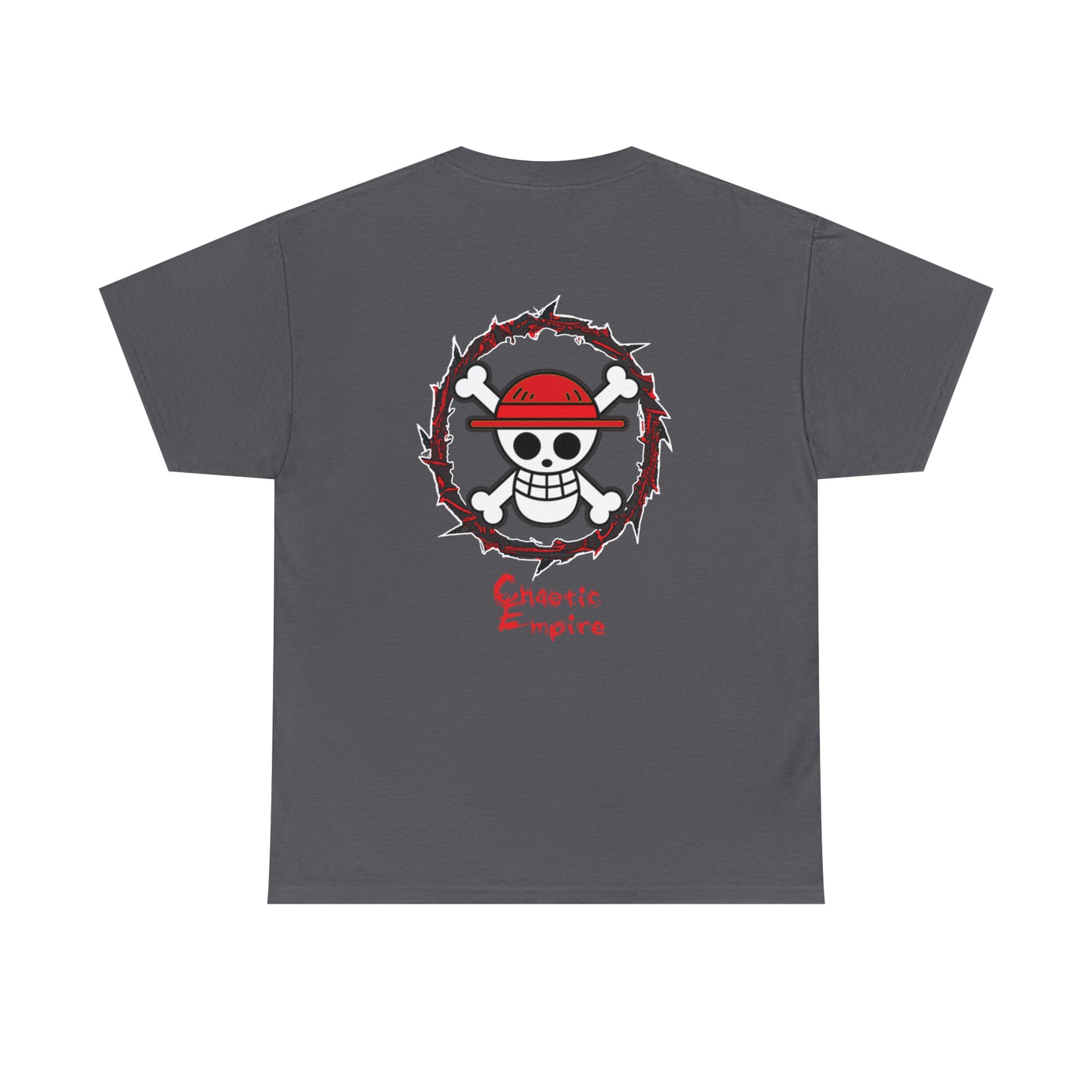 One Piece: Straw Hat Pirates Jolly Roger Unisex Heavy Cotton Tee