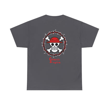 One Piece: Straw Hat Pirates Jolly Roger Unisex Heavy Cotton Tee