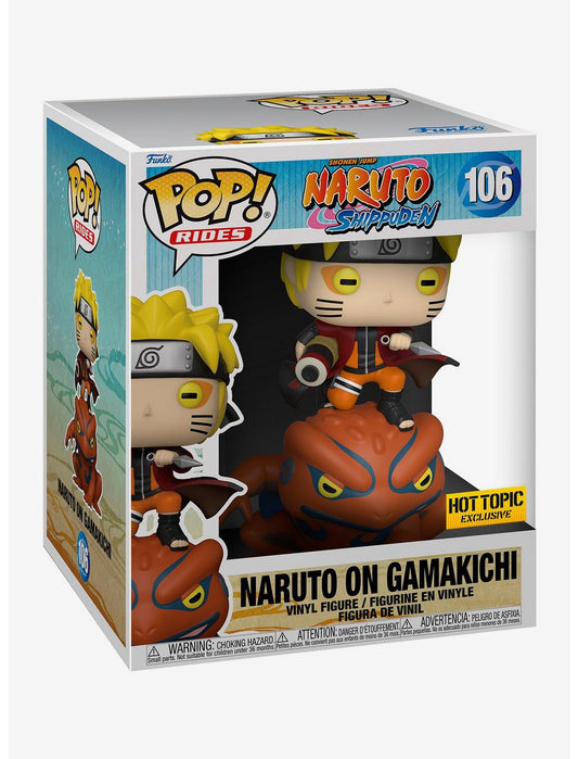 Naruto on Gamakichi Funko Pop