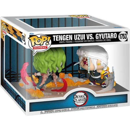 Pre Order Demon Slayer Tengen Uzui Vs. Gyutaro Funko Pop! Moment #1753