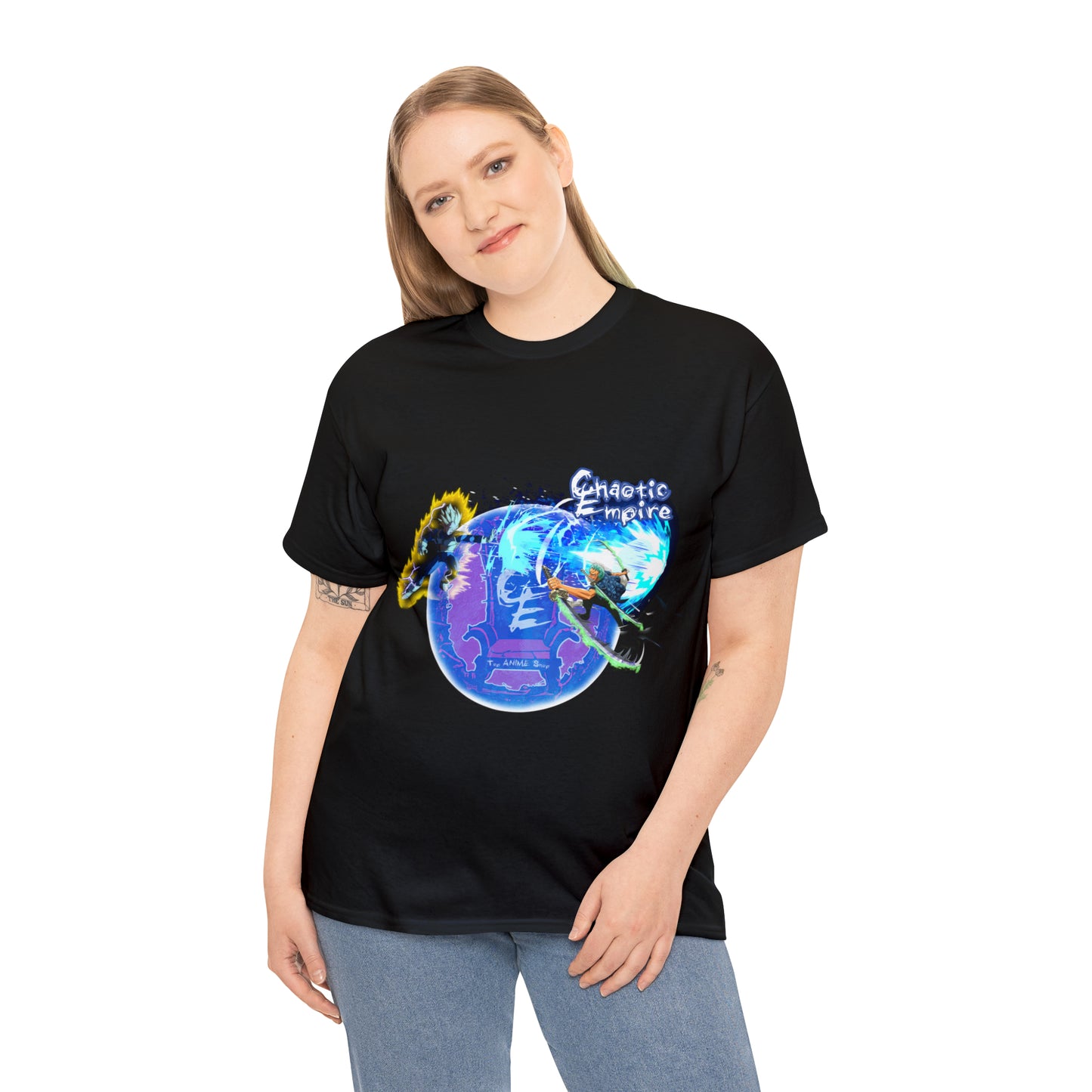 Vegeta vs Zoro Chaotic Empire Unisex Heavy Cotton Tee