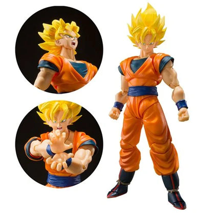 Pre Order Dragon Ball Z Super Saiyan Full Power Son Goku S.H.Figuarts Action Figure