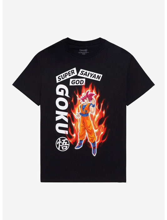 Dragon Ball Super (Goku Super Saiyan God) T-Shirt