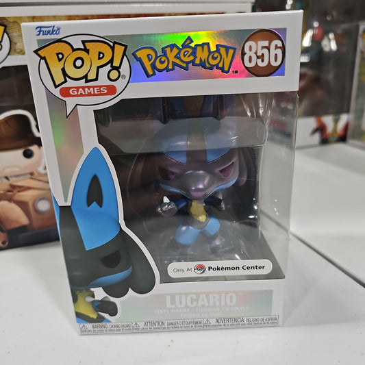 Pokemon Lucario Funko Pop Pokémon Center Exclusive