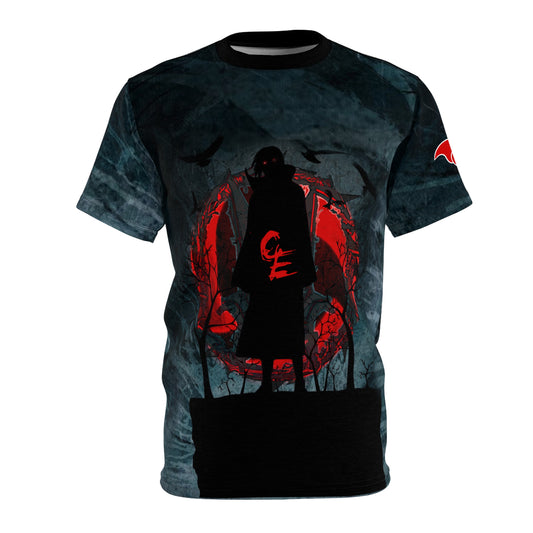 Naruto: Itachi Uchiha CE Dark Unisex Cut & Sew Tee (AOP)