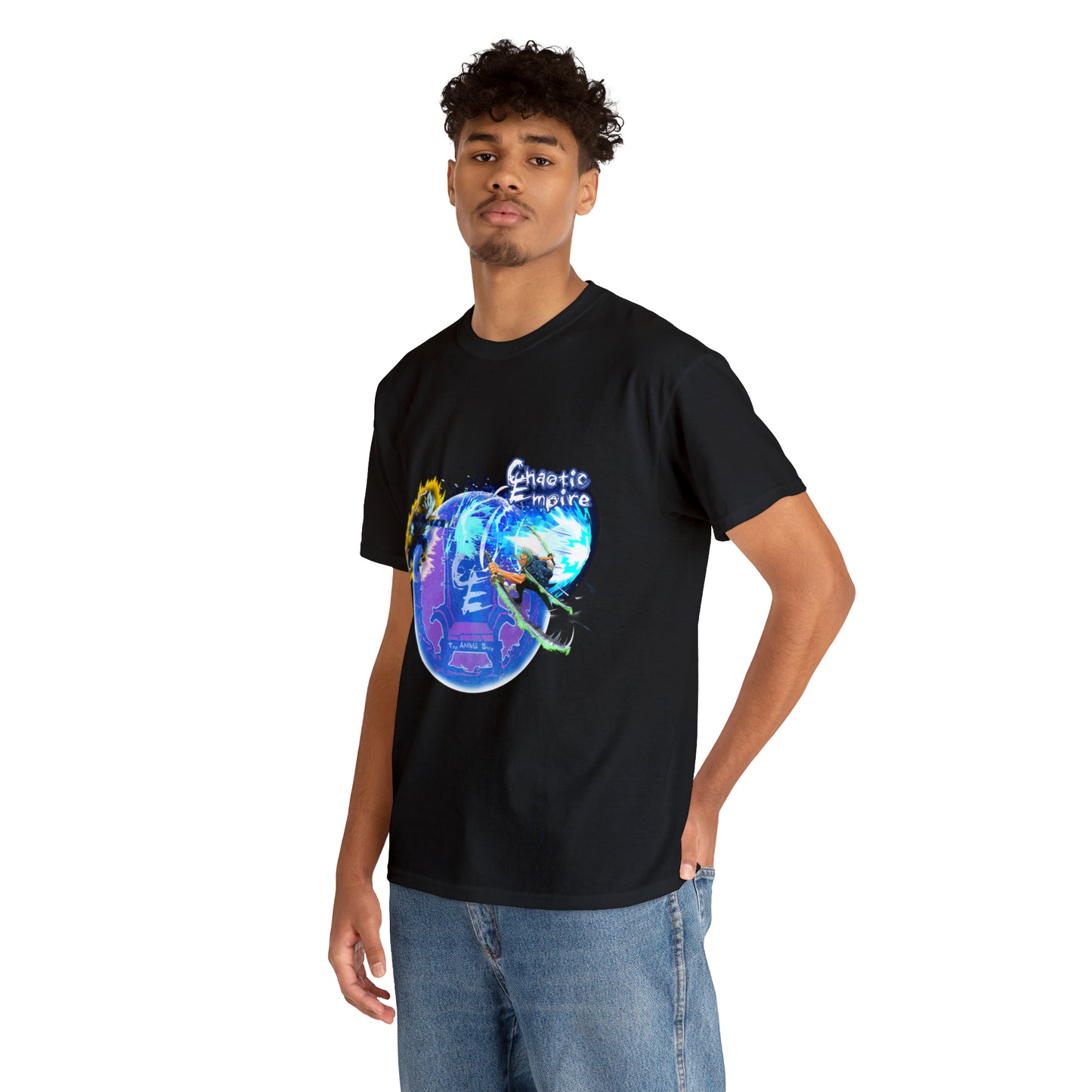 Vegeta vs Zoro Chaotic Empire Unisex Heavy Cotton Tee