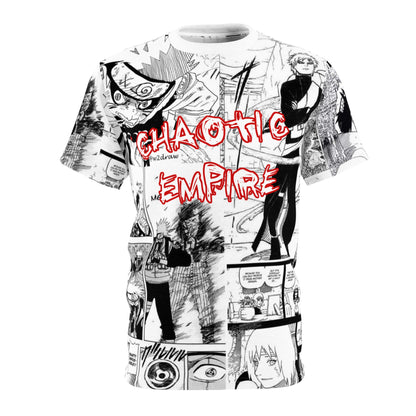 Naruto Manga Chaotic Empire Unisex Cut & Sew Tee (AOP)