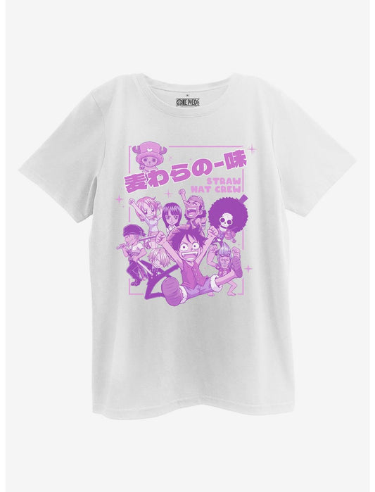 One Piece (Kanji Pastel) T-Shirt - Girls