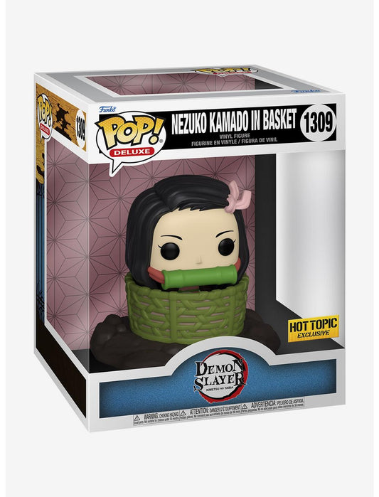 Nezuko Kamado in Basket Funko Pop