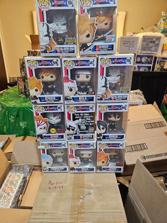 Bleach Funko Pop Set