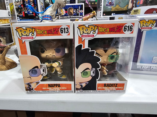 Raditz and Nappa Funko Pop Bundle