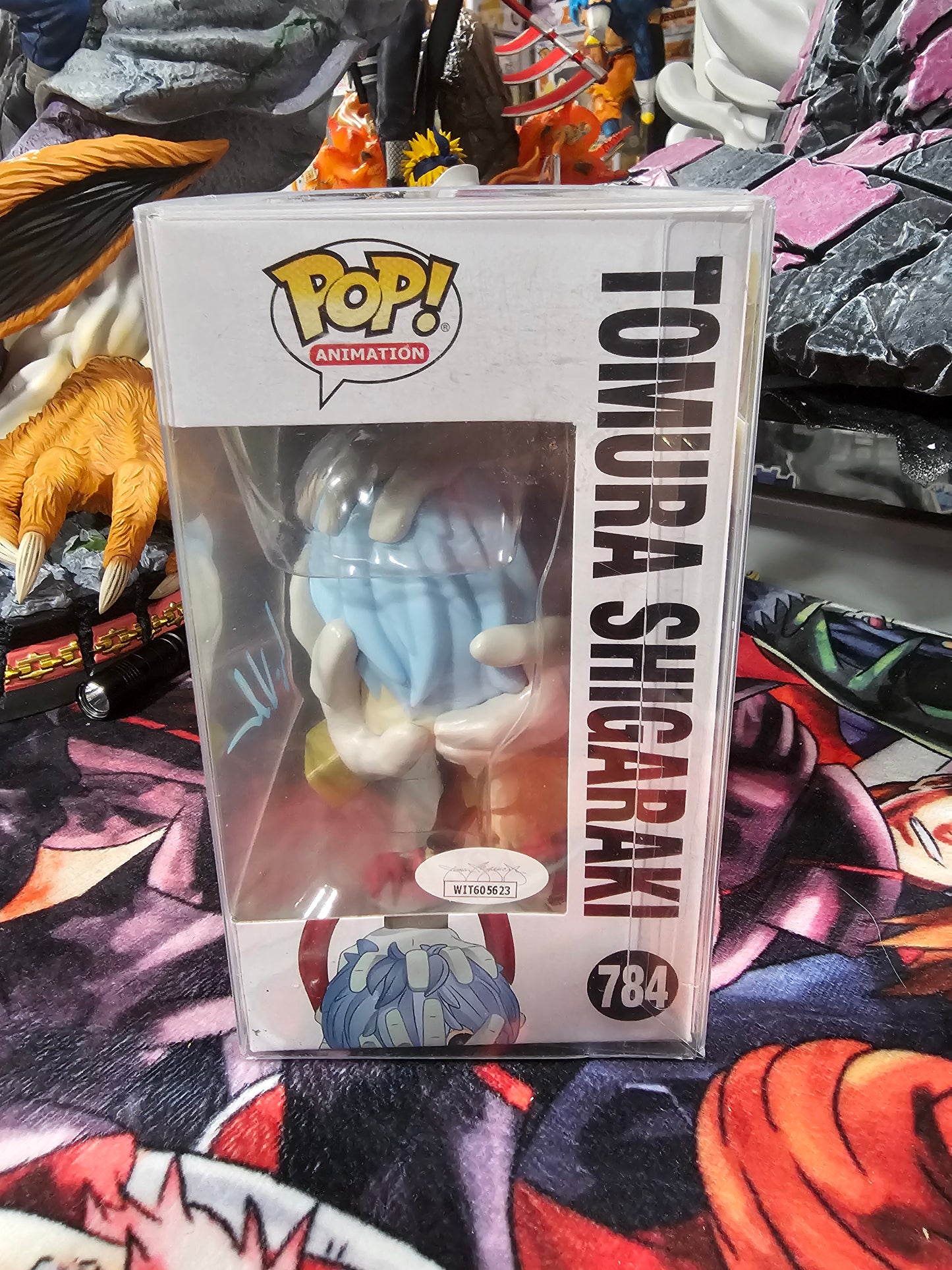 My Hero Academia Tomura Shigaraki Funko Pop Signed by Eric Vale