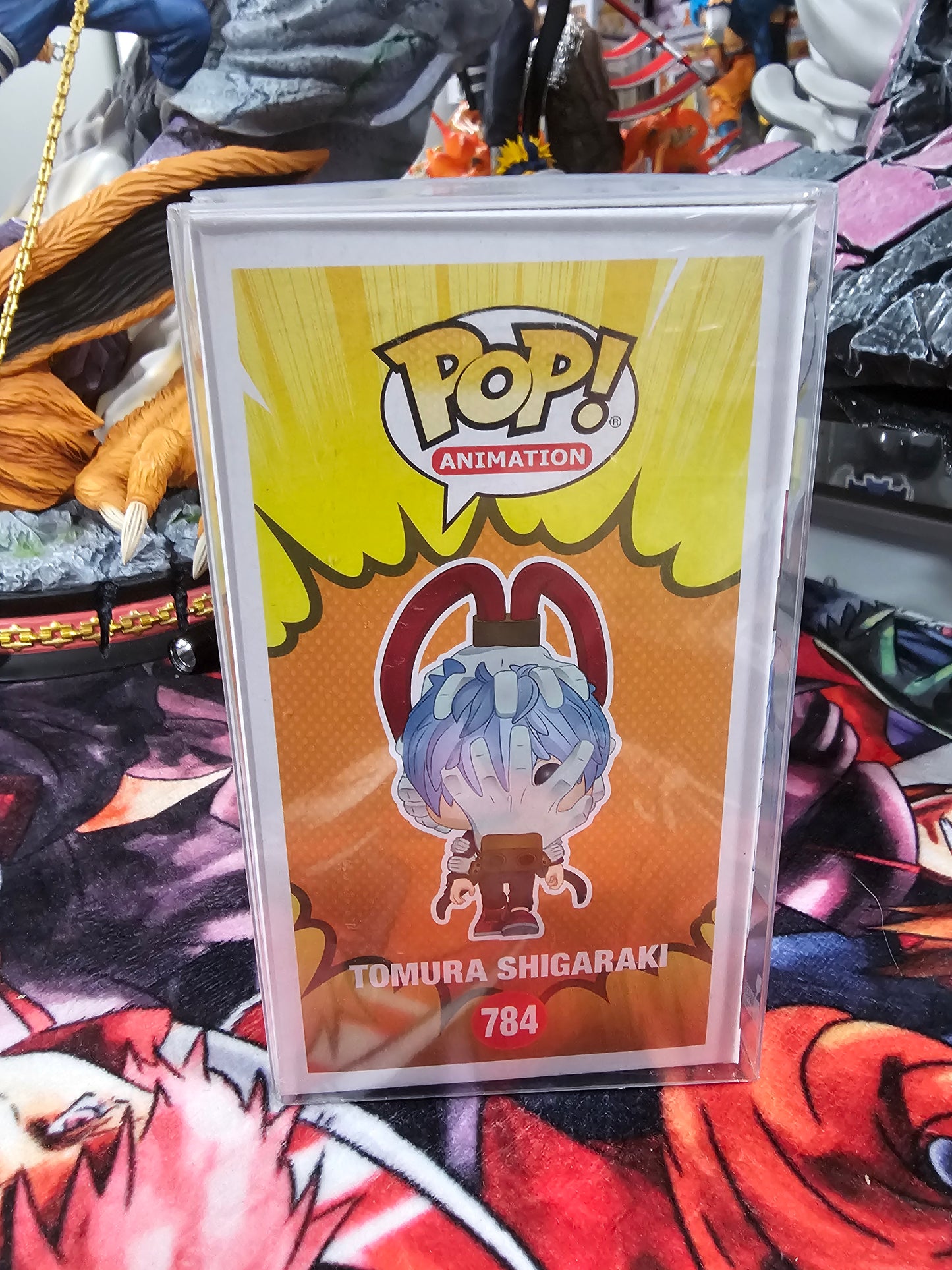 My Hero Academia Tomura Shigaraki Funko Pop Signed by Eric Vale