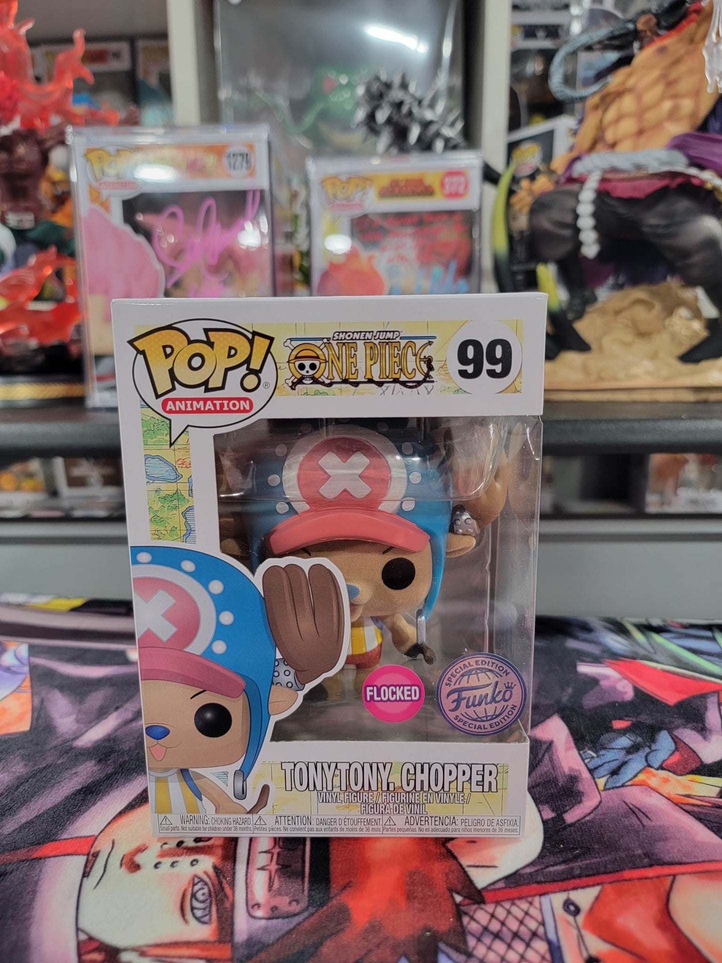 Flocked Chopper Funko Pop