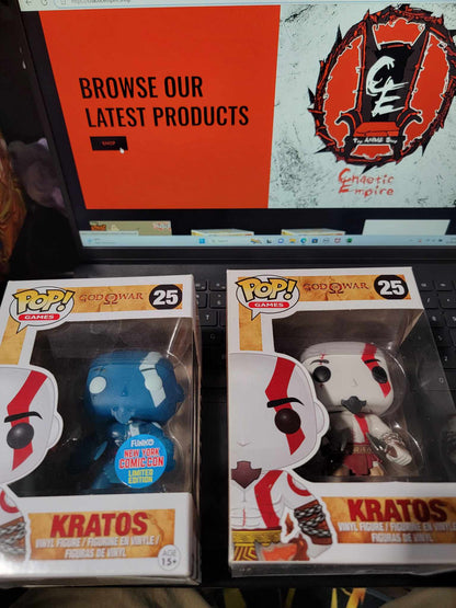 God of War Kratos Funko Pop Bundle