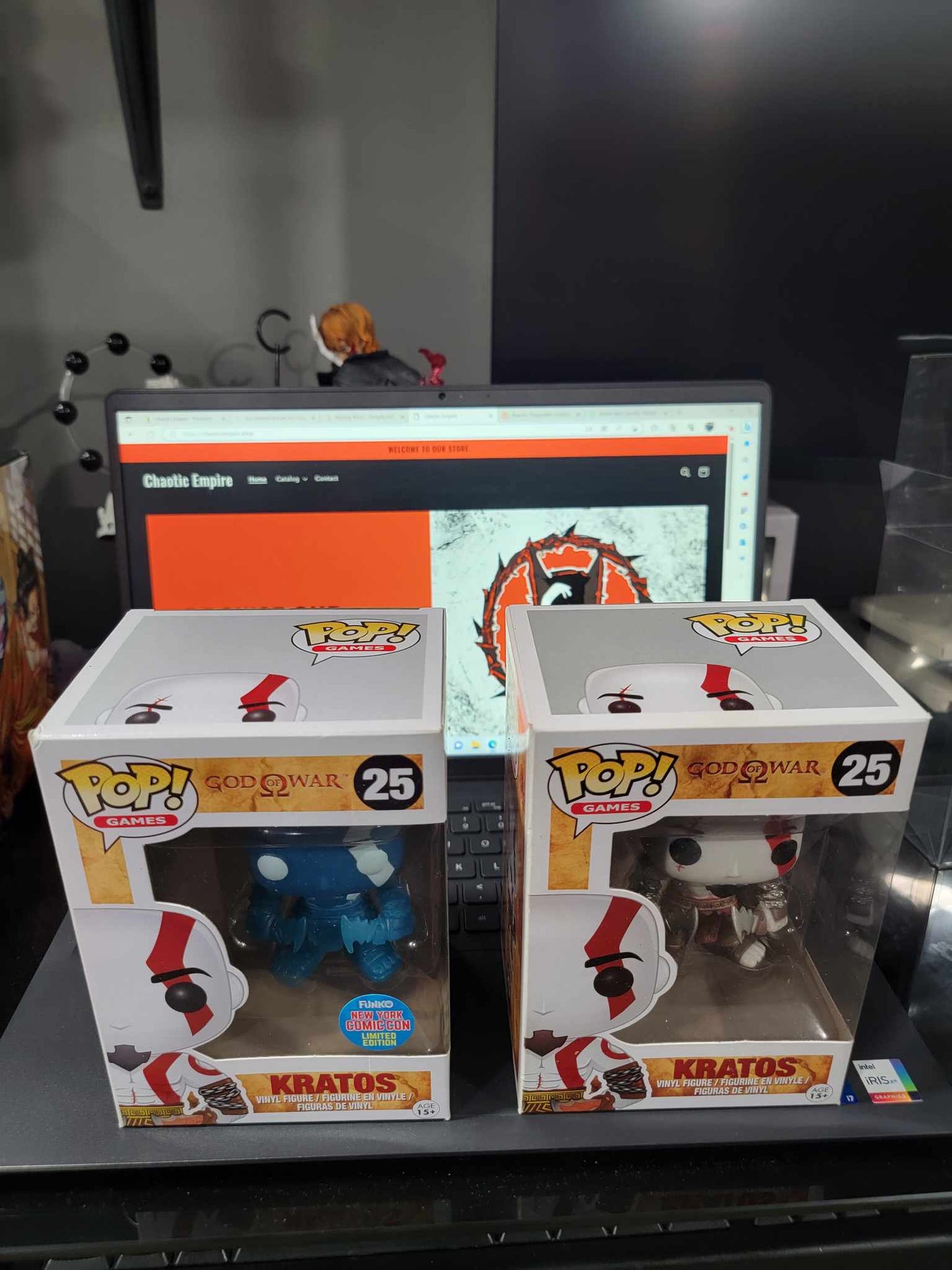 God of War Kratos Funko Pop Bundle