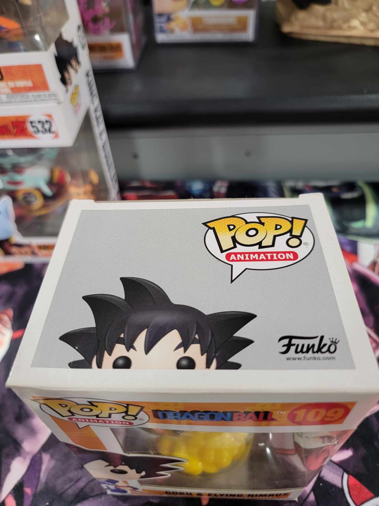 Goku and Flying Nimbus Damaged Funko Pop 109