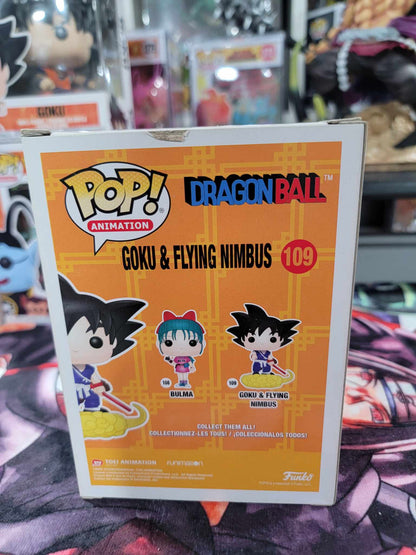 Goku and Flying Nimbus Damaged Funko Pop 109