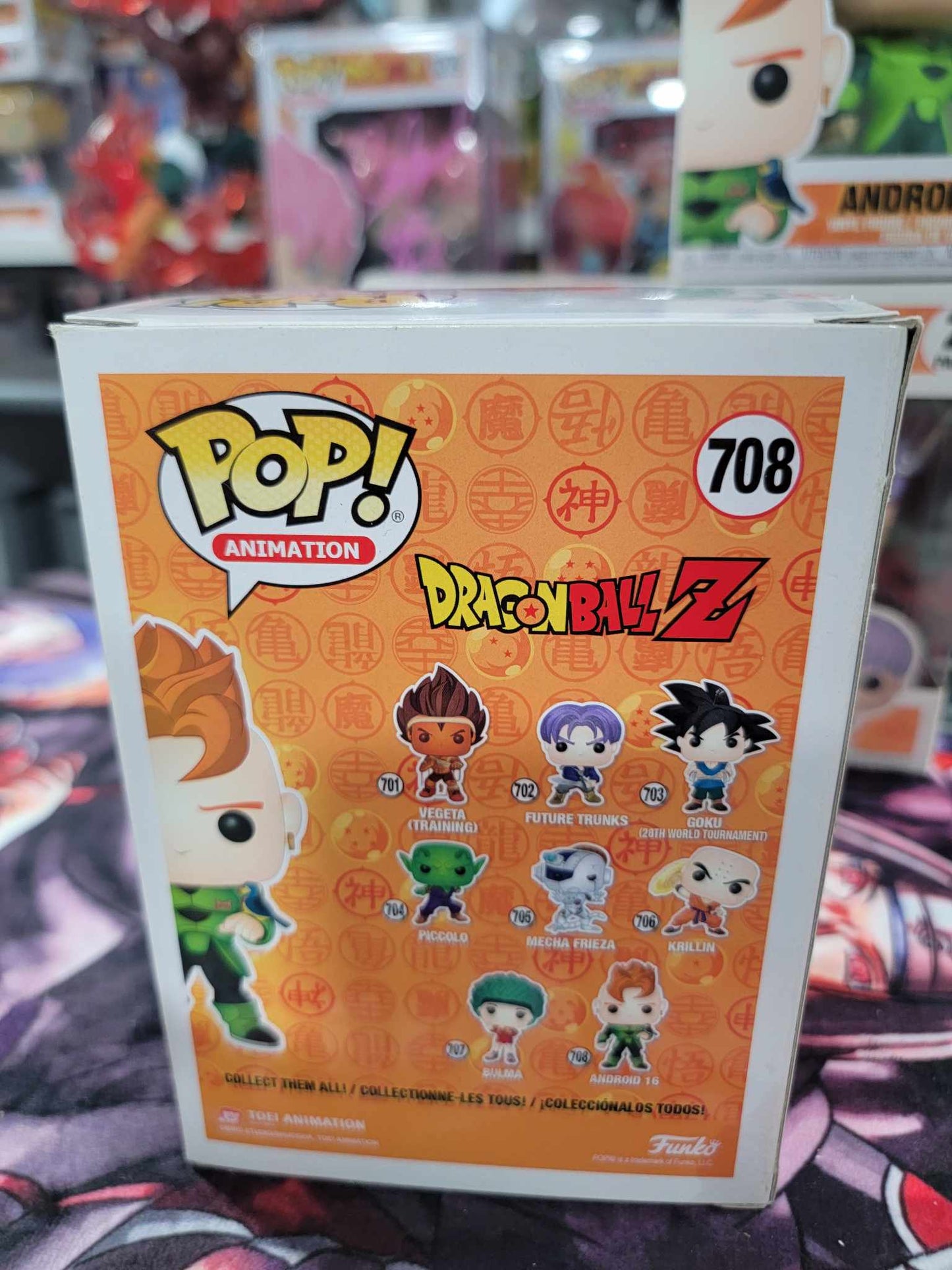 Android 16 Walmart Exclusive Funko Pop Damaged 708