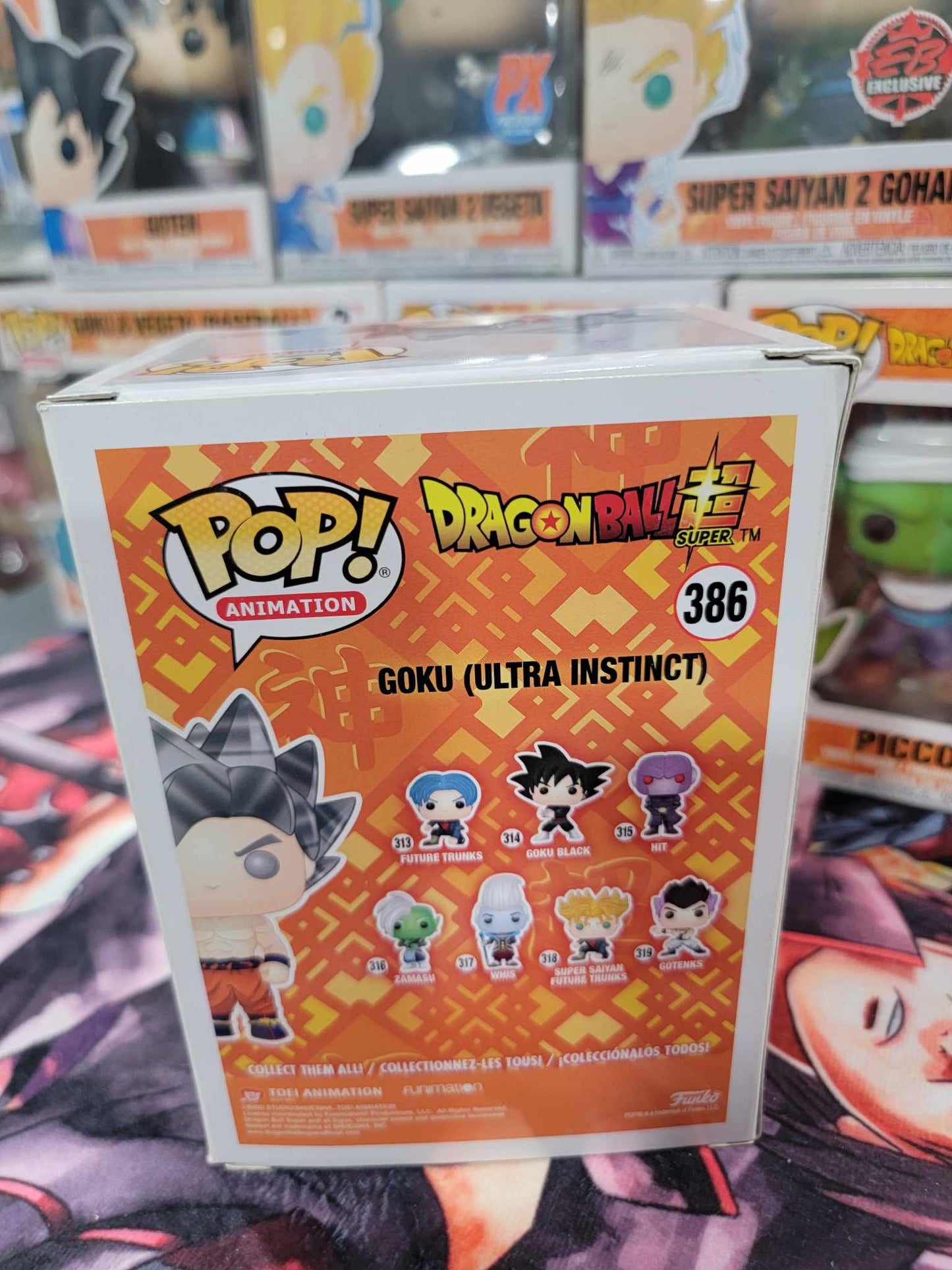 Goku Ultra Instinct Damaged Funko Pop 386