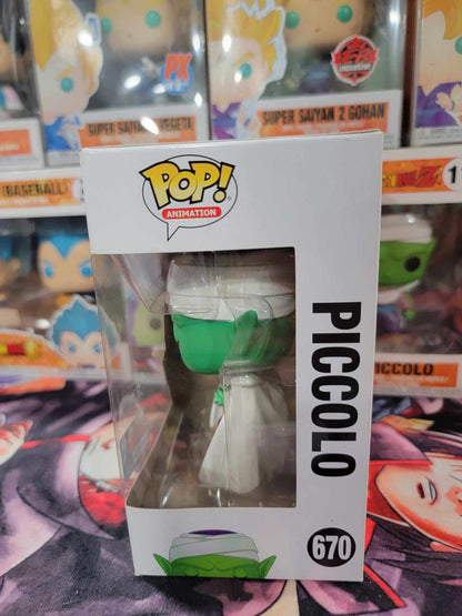 Piccolo Lotus Position Damaged Shared Sticker 2019 NY Con Funko Pop 670