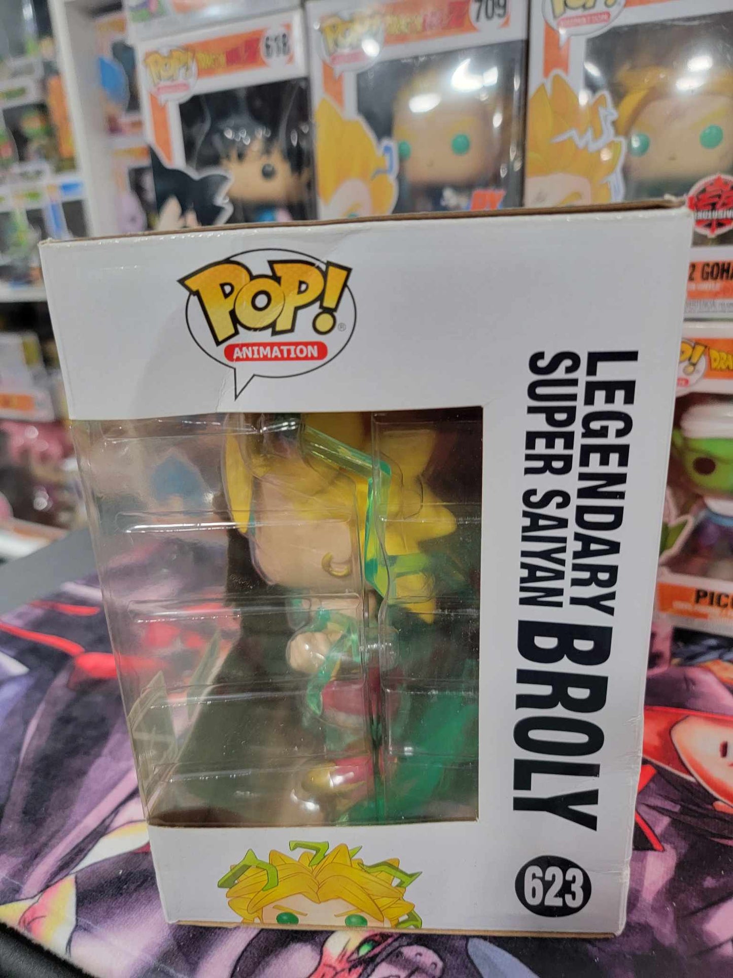 Legendary Super Saiyan Broly  Damaged Funko Pop 623