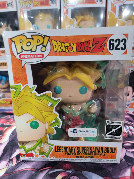 Legendary Super Saiyan Broly  Damaged Funko Pop 623