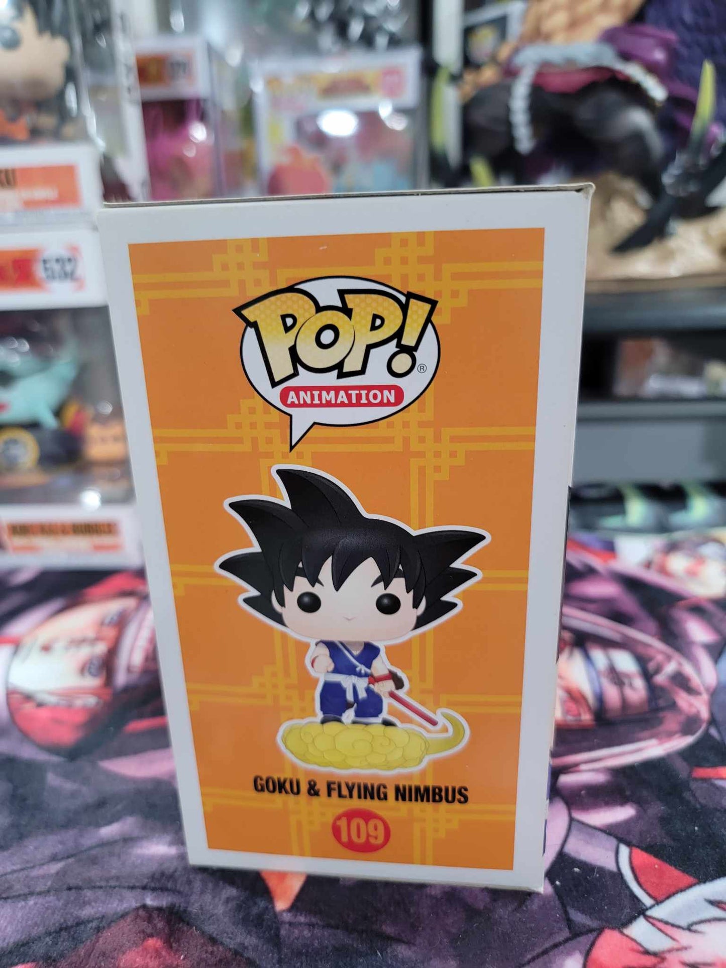 Goku and Flying Nimbus Damaged Funko Pop 109