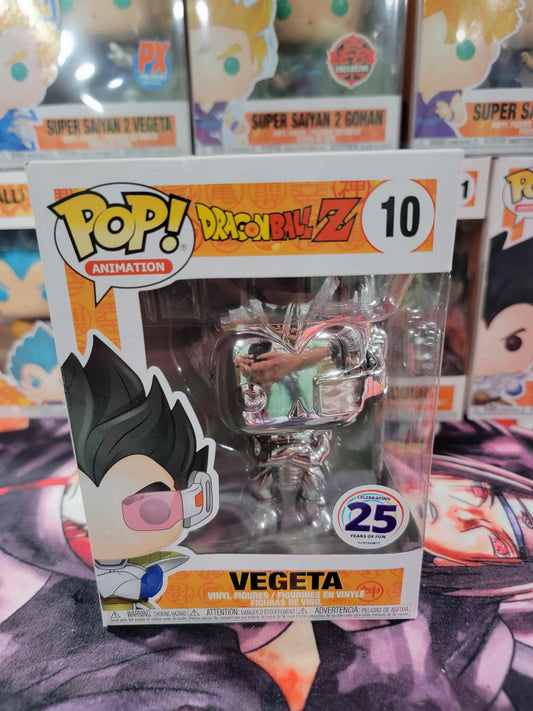 Vegeta Chrome Funko Pop 10