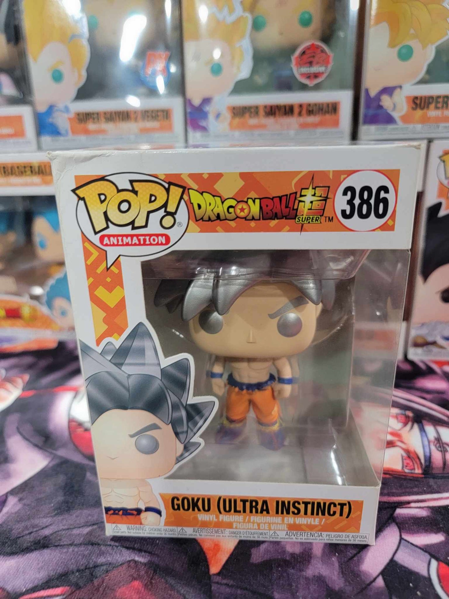 Goku Ultra Instinct Damaged Funko Pop 386