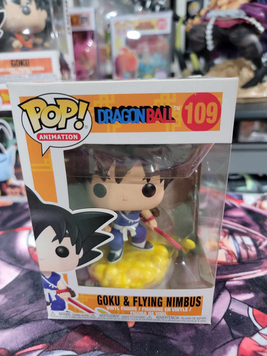 Goku and Flying Nimbus Damaged Funko Pop 109