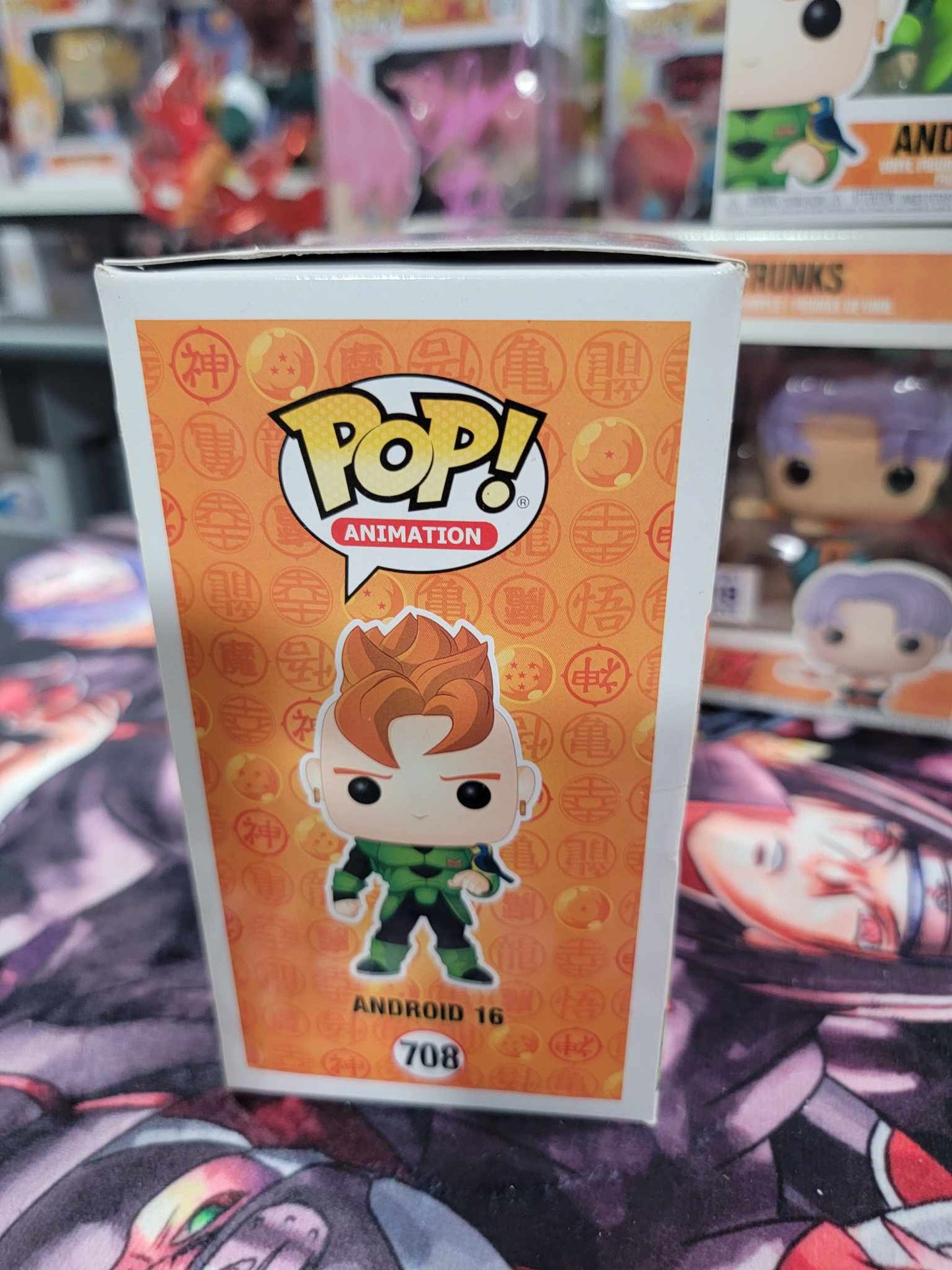 Android 16 Walmart Exclusive Funko Pop Damaged 708