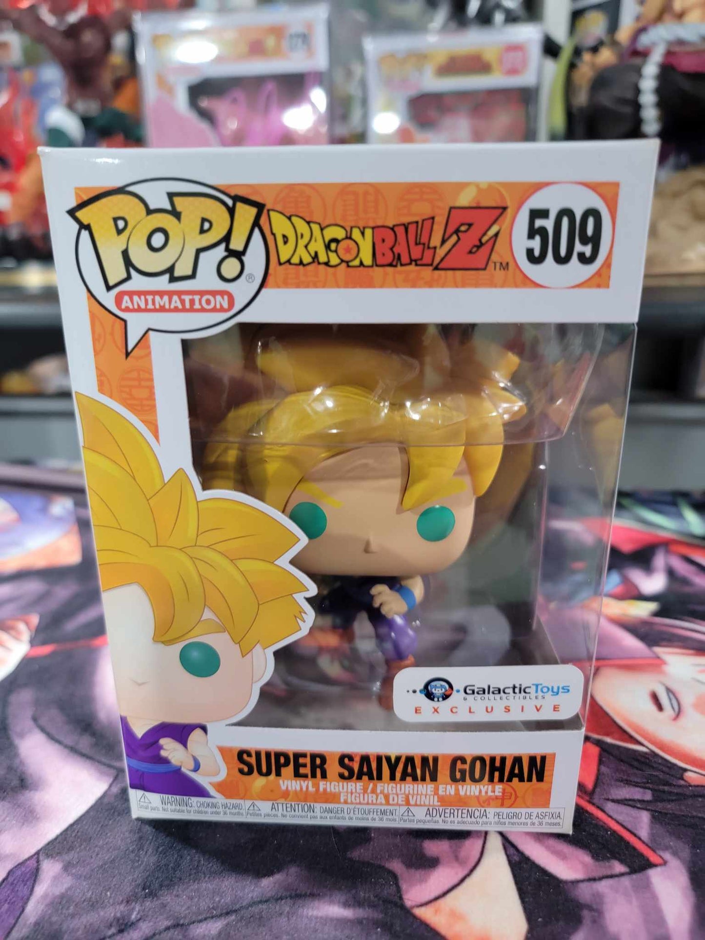 Super Saiyan Gohan Galactic Toys Exclusive Funko Pop 509