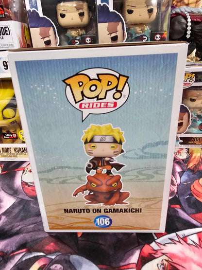 Naruto on Gamakichi Funko Pop Signed by Maile Flanagan with JSA Cert