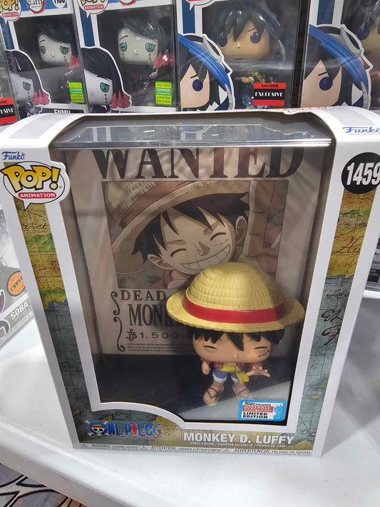 Luffy Wanted Poster 2023 NYCC Shared Funko Pop