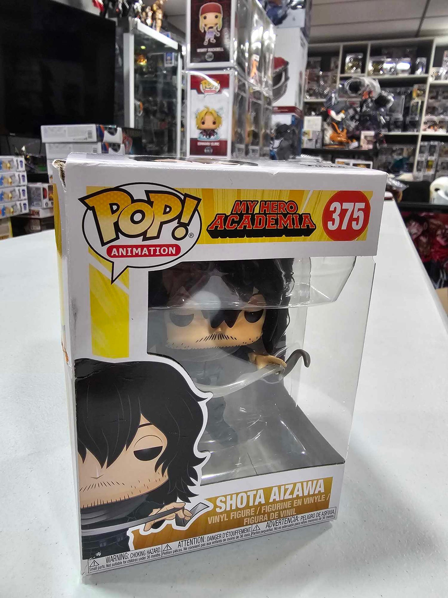 Shota Aizawa Funko Pop Damaged My Hero Academia