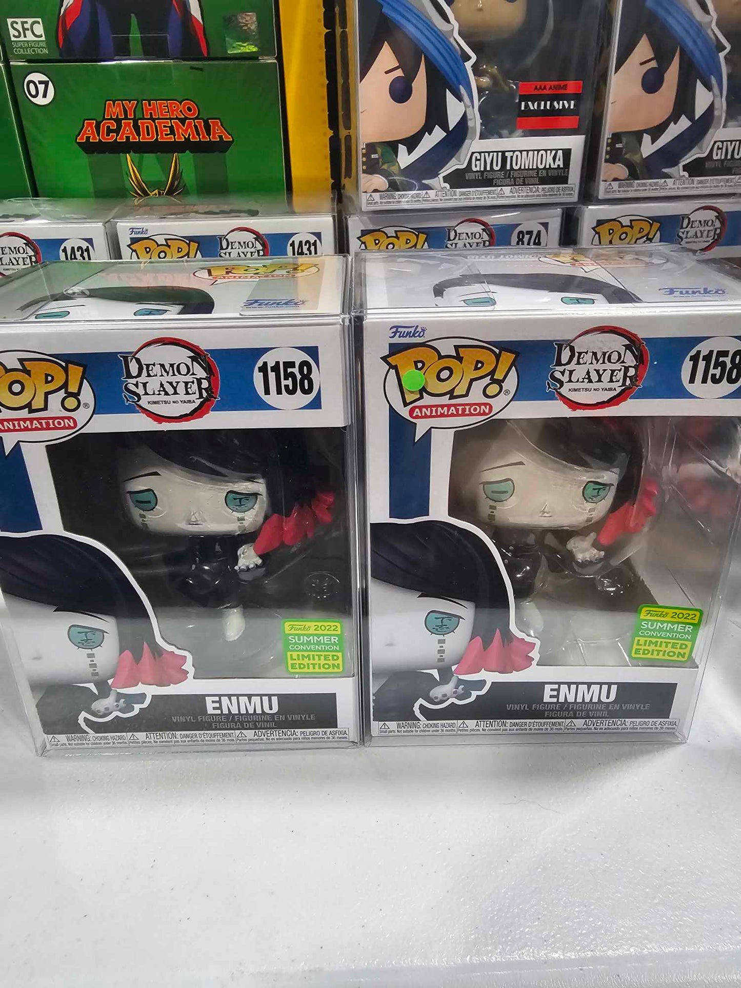 Enmu Shared Summer Convention 2022 Funko Pop Demon Slayer