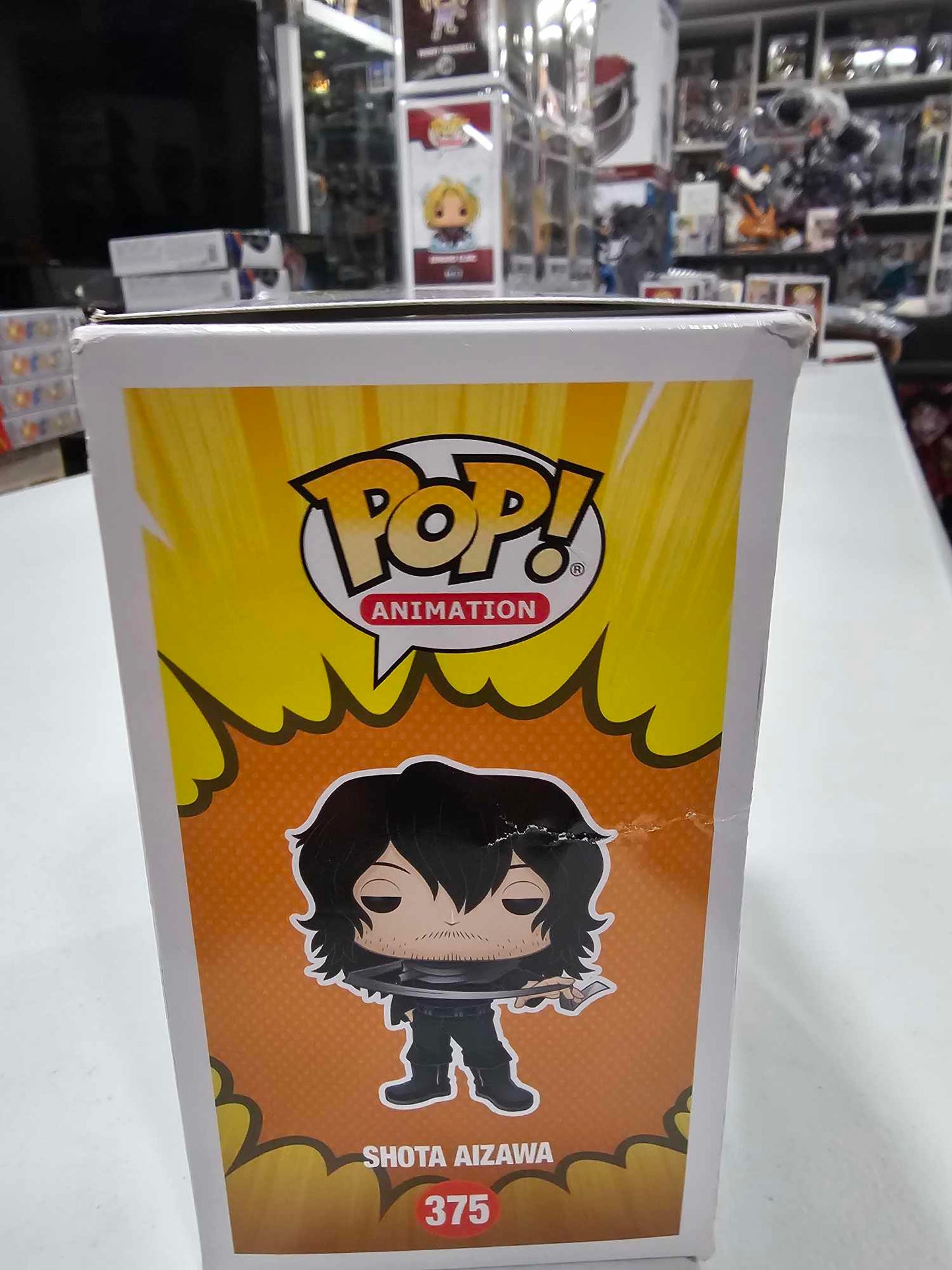 Shota Aizawa Funko Pop Damaged My Hero Academia