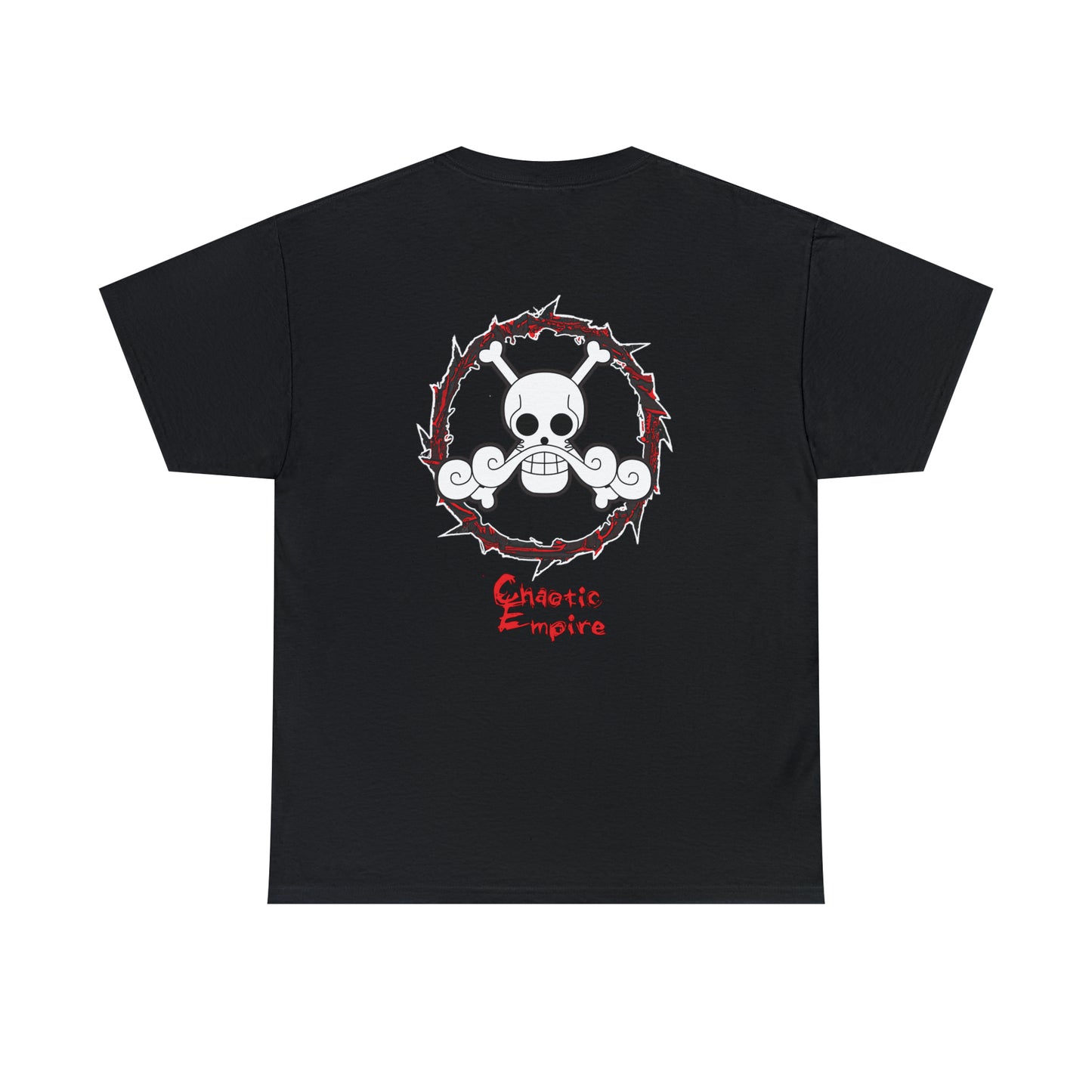 One Piece: Roger Pirates Jolly Roger Unisex Heavy Cotton Tee